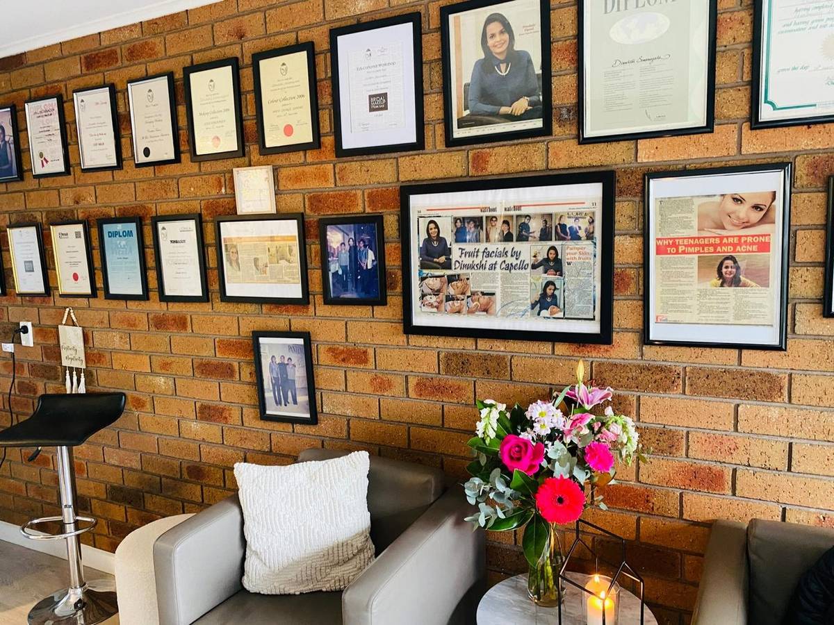 Wall of certificates and qualifications